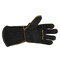 Forney Black Leather Welding Gloves Men's L 53425 - alternate 3